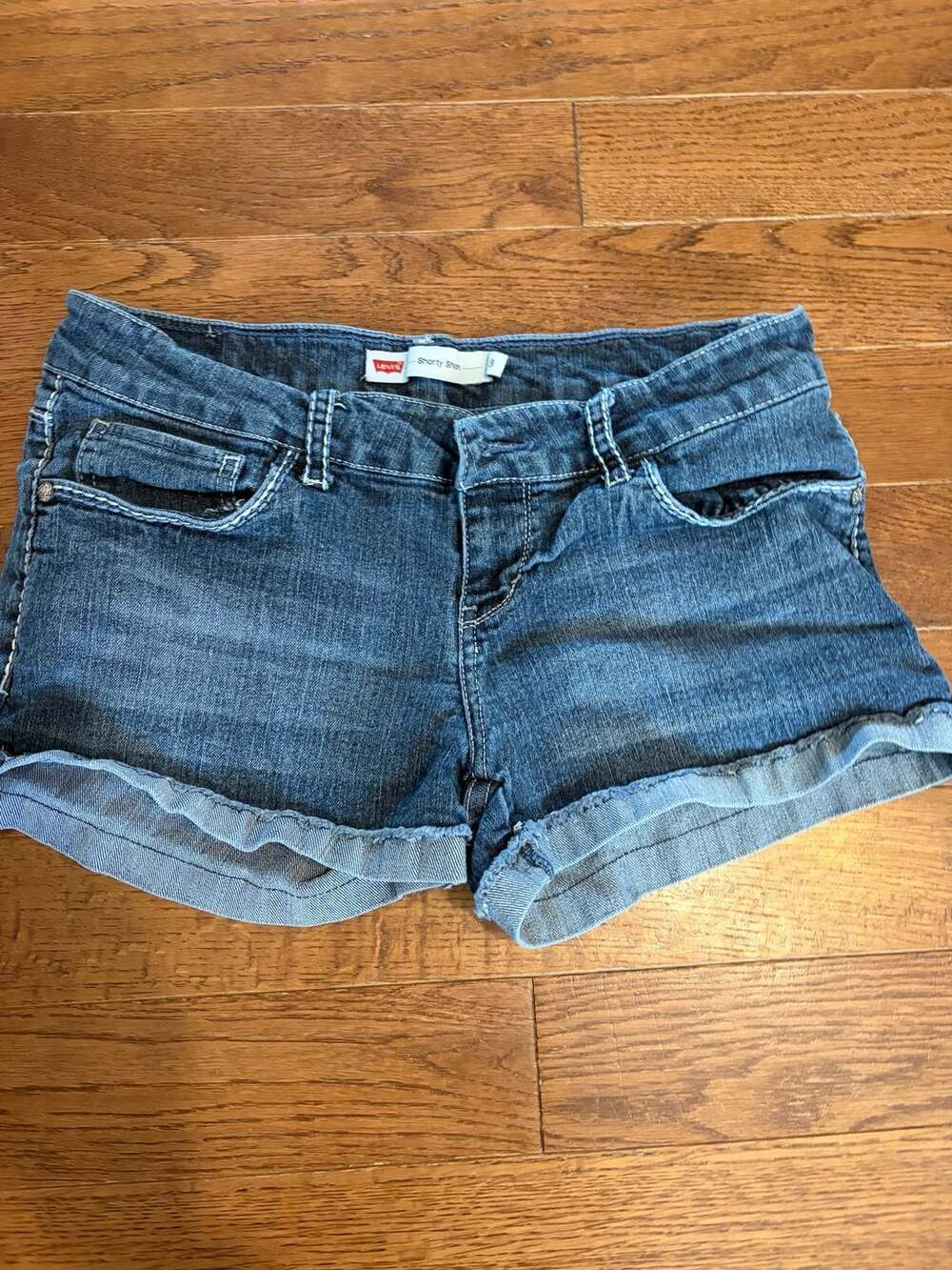 Levi's Shorty Short Denim Shorts, Size 9